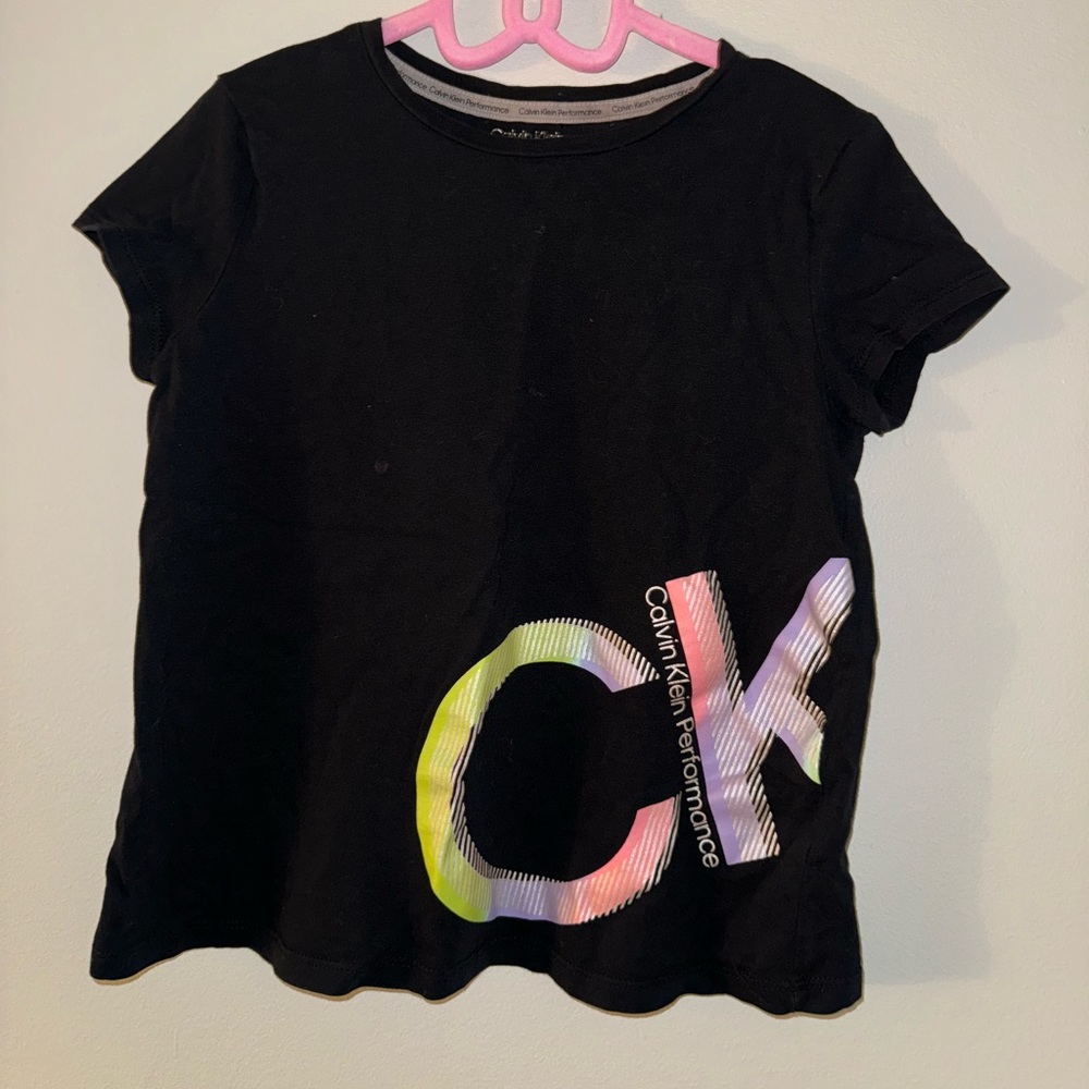 Calvin Klein, girls graphic top size 8-10
